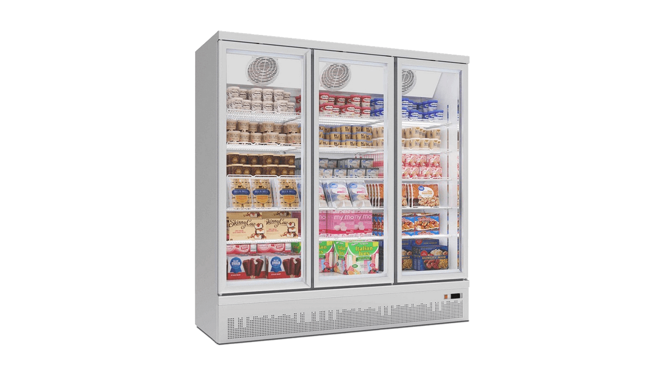 3 Door Display Freezer
